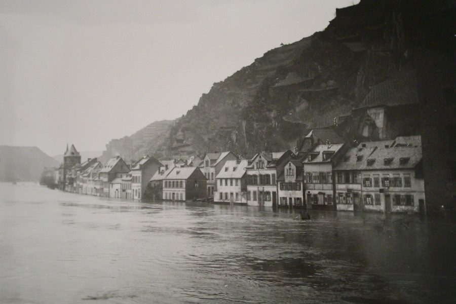 St. Goarshausen - Hochwasser Obertal